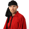 Schwarzes Kopftuch Pirat - ausverkauf