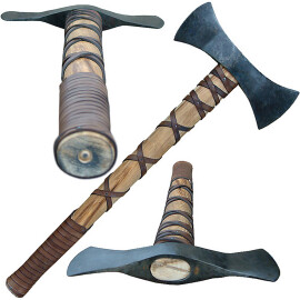 Viking double-bitted axe