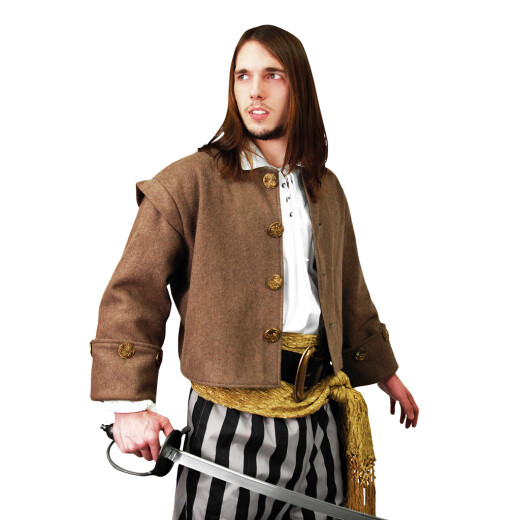 Pirátský vlněný kabátec - výprodej