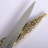 Decorative dagger de Luxe with scabbard