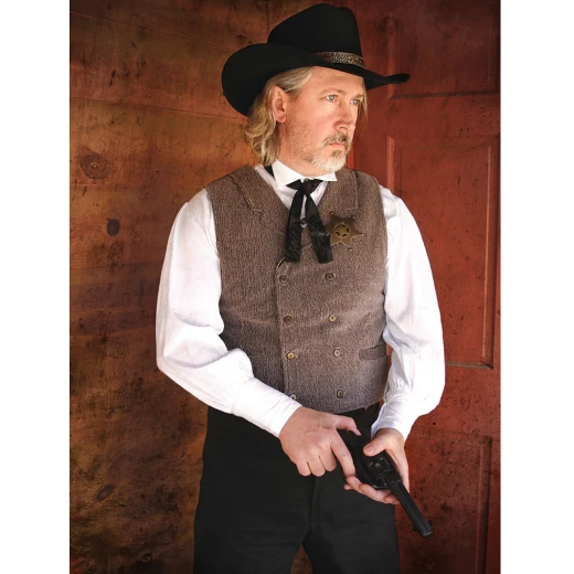 Dvouřadá vesta Western