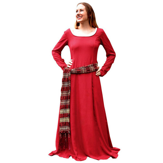 Rotes zierliches Kleid - verkauf