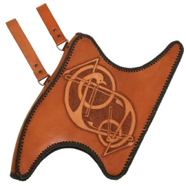 Pouzdro na jezdecký luk s keltskými ornamenty