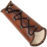 Kožený chránič předloktí s keltskými ornamenty