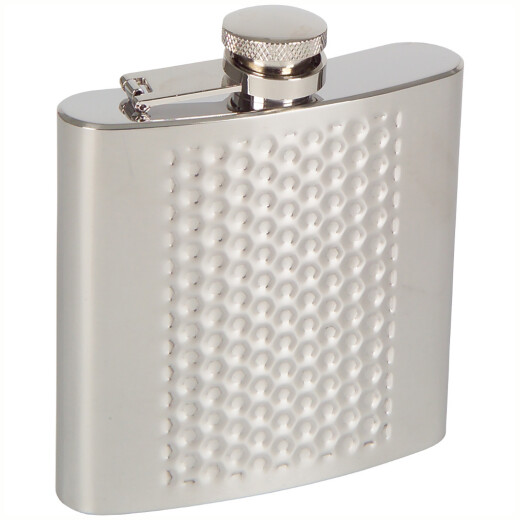 Hip flask with dots