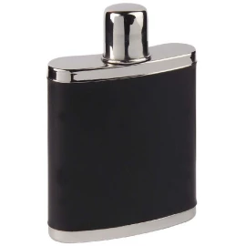 Hip flask with a cup