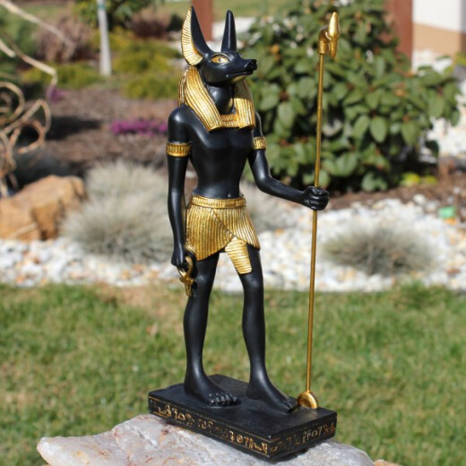 Egyptský bůh Anup, soška 22cm