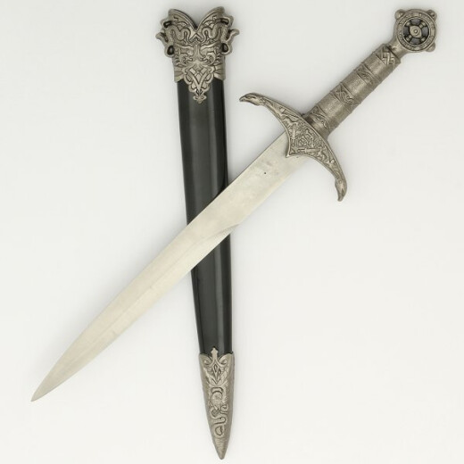 Ornamental dagger with scabbard
