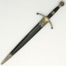 Templar Dagger with scabbard