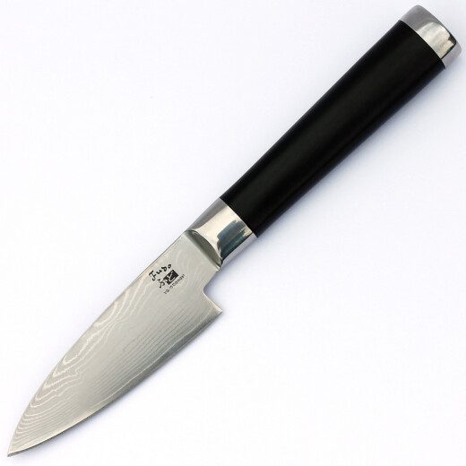 Damask Kitchen knife Small Deba, FUDO Nobility