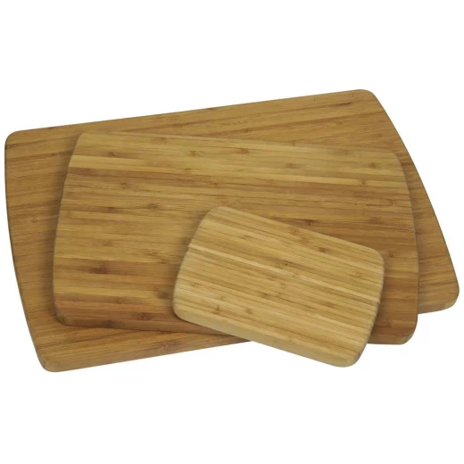 Kuchyňská prkénka z bambusu, 3ks
