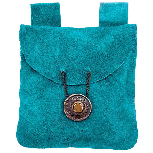Turquoise belt bag