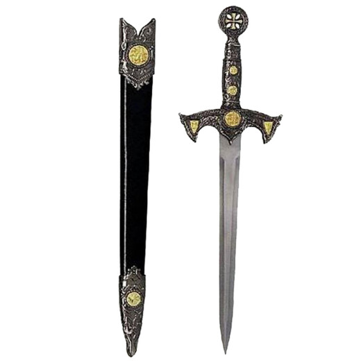 Decorated Dagger with scabbard