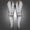 Beinzeug | Oberschenkelplatten mit Beinschienen und Kniekacheln