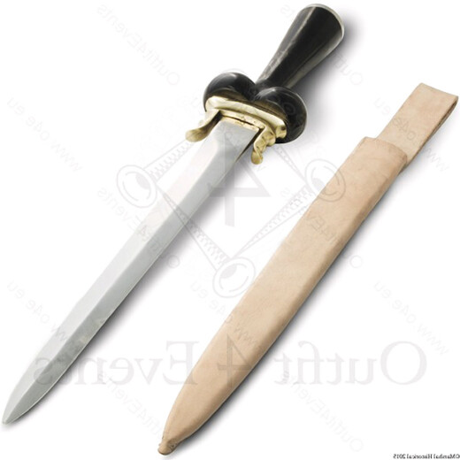 Bollock dagger with horn handle, Sale