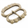 Serrated spectacle buckle, 1350-1500