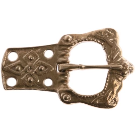 Viking buckle with belt plate, 1200-1330