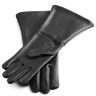 Historické kožené rukavice - černé