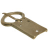 Medieval brass buckle IG 1350
