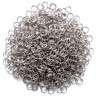 Chain mail rings, 1 kg-packet, not riveted, stainless