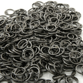 Loose Chainmail Rings to be riveted, ID 8mm (1kg)