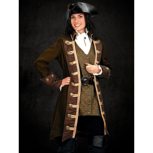 Baroque Ladies waistcoat Bronze