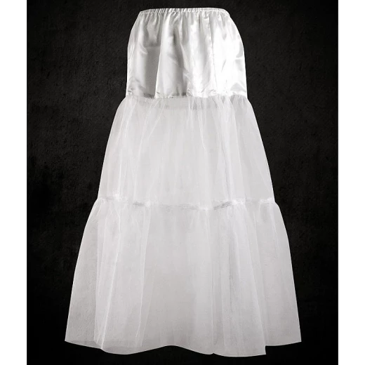 Dlouhá bílá sponička