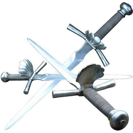 Renaissance dagger with protection shelf