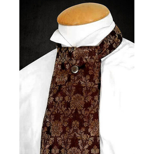 Ascot-Krawatte braun - ausverkauf