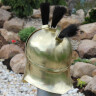 Korinthischer Helm mit dreiteiligem Helmbusch