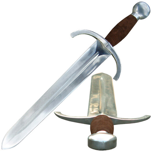 Dagger Baldric with broad blade 30cm