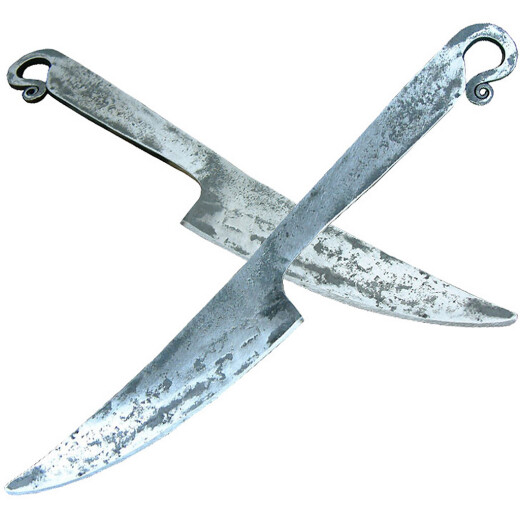 Ručně kovaný železný jídelní nůž