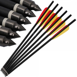6 Crossbow bolts 16"