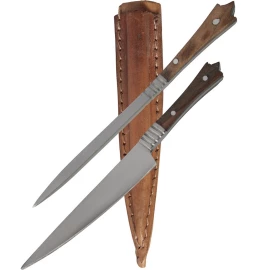 Mittelalterliches Besteck: Messer und Pfriem