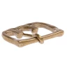 Medieval brass buckle IVD, 1350-1400