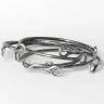 Hand forged bangle Manannan