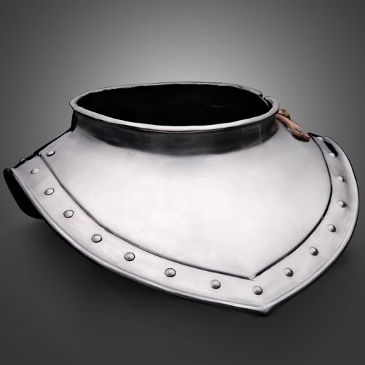 Steel gorget, 1500-1600, SALE