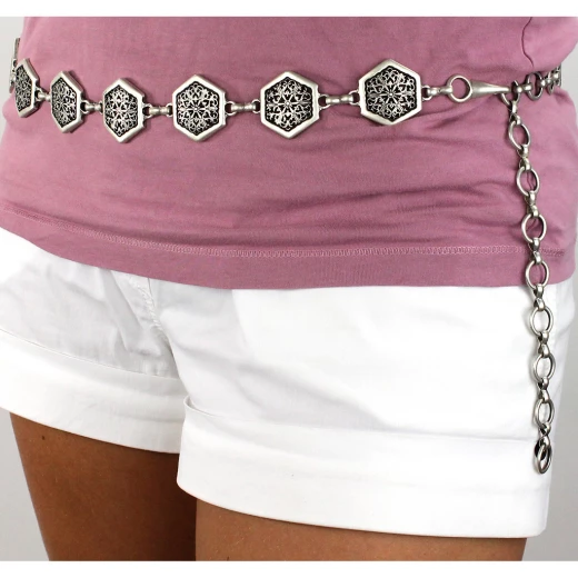 Řetízkový pásek dámský „Irene“ sada 5ks - Výprodej