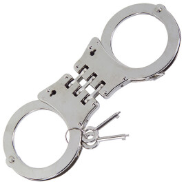 Handcuffs with three-link joint