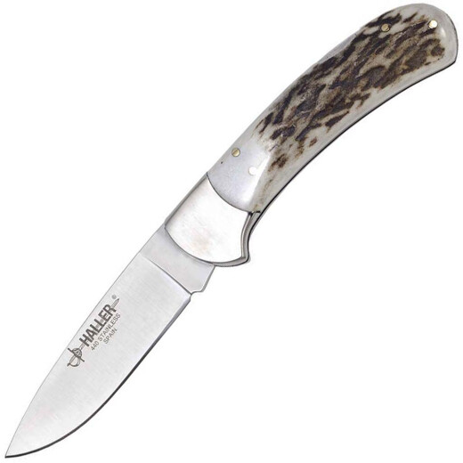 Pocket knife with stag handle