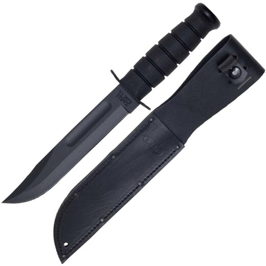 KaBar USMC Black, Combat Knife