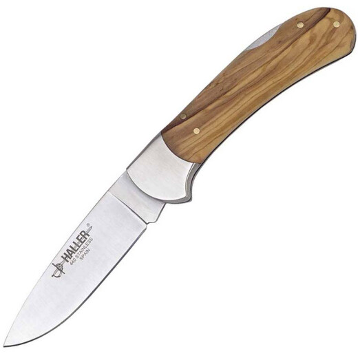 Kapesní nůž se střenkou z olivového dřeva