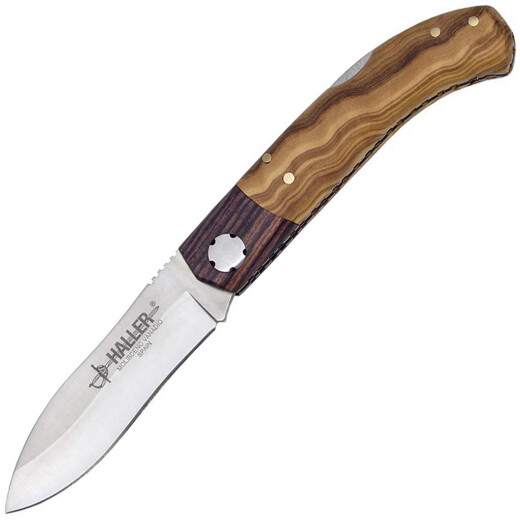 Kapesní nůž s palisandrem a olivovým dřevem