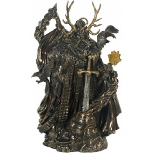 Merlin, bronzová socha - Výprodej