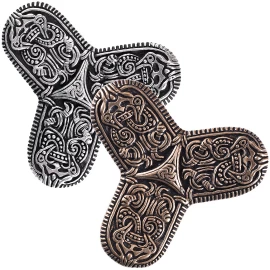 Viking Trefoil Brooch Ornament Tranby