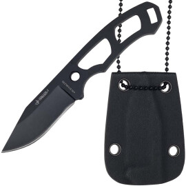 Neck Knife Black 135mm