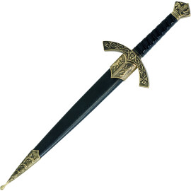 English Knight Dagger with scabbard