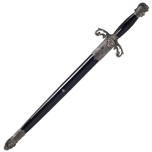 Short Baroque-Style Sword with scabbard