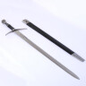 Bastard sword with fluted pommel, 15th cen.