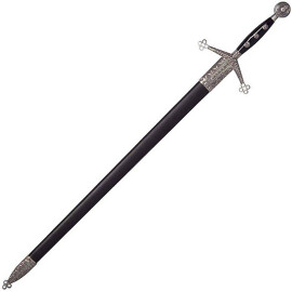 Claymore Sword with scabbard, decoration